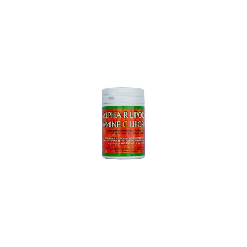 Alpha R Lipoïque + Vitamine C Liposomale Jade Recherche Nouvelle formule Alpha R Lipoïque + Vitamine C Liposomale Jade Recherche Nouvelle formule