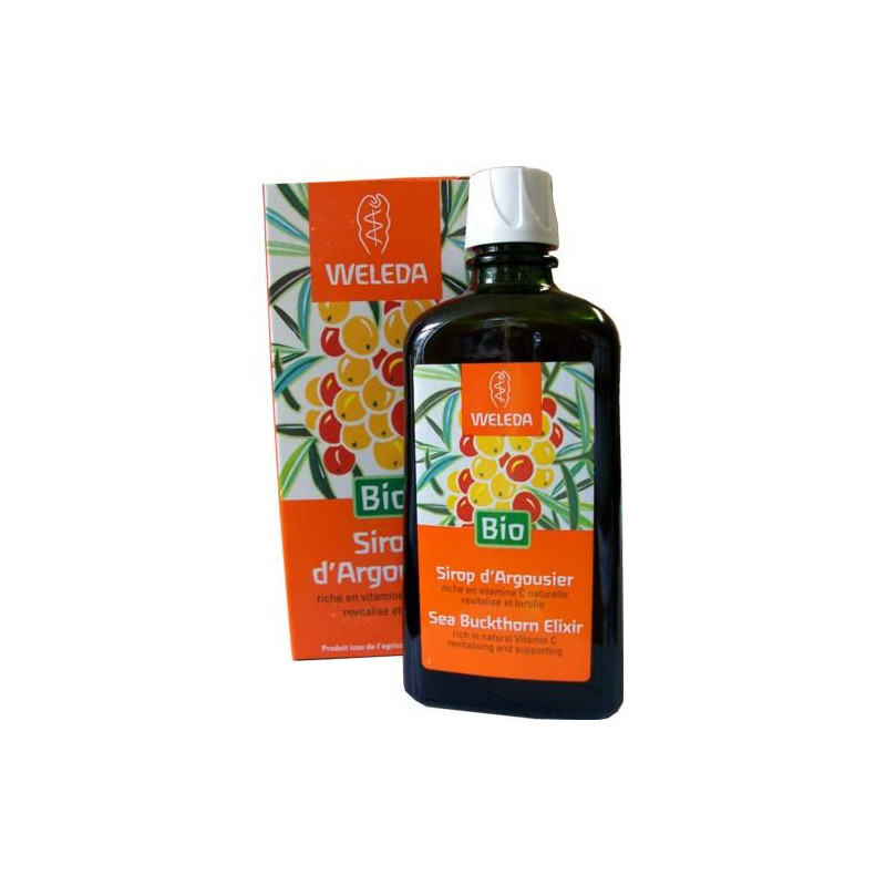 Sirop d'Argousier Bio WELEDA Promo Sirop d'Argousier Bio WELEDA Promo