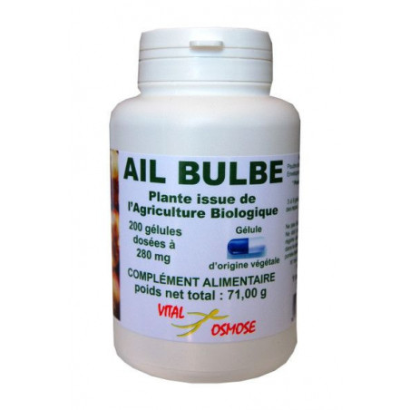 Ail Bulbe Bio -  200 gélules