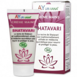 SHATAVARI Crème mains Ayurvana75 ml