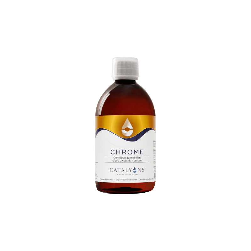 Chrome 500ml Catalyons Régulation de la glycémie Sucre Diabète hyperglycémie Régime baiiser sucre sa Chrome 500ml Catalyons Régulation de la glycémie Sucre Diabète hyperglycémie Régime baiiser sucre sa