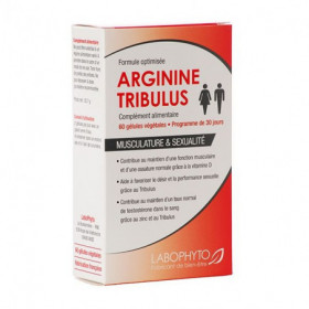 Arginine tribulus - 60 gélules
