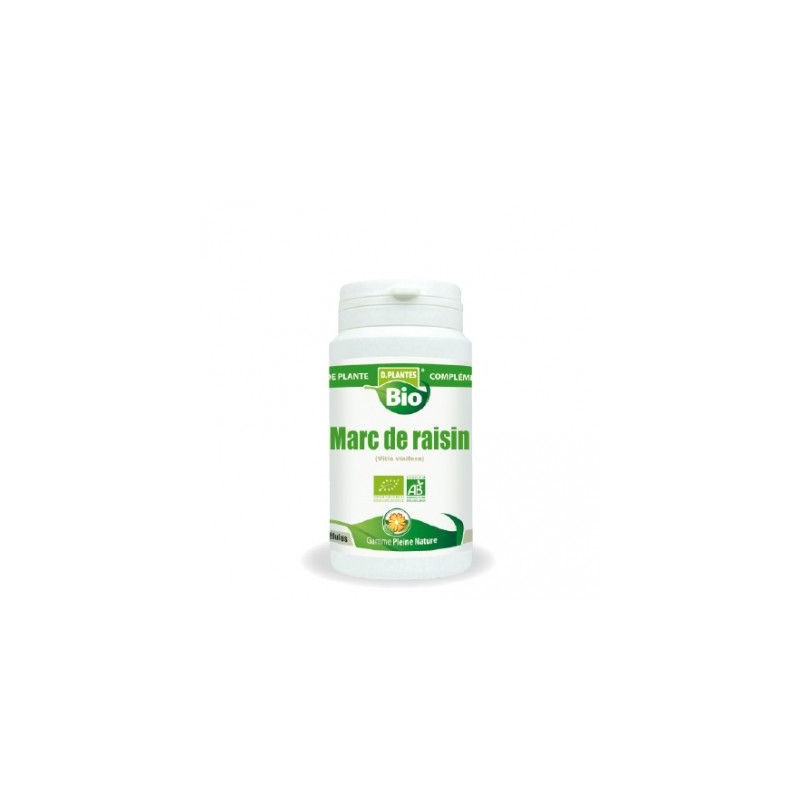 Marc de raisin BIO Dplantes Vitis vinifera Santé antioxydant bio gélules deainant cellulite minceur Marc de raisin BIO Dplantes Vitis vinifera Santé antioxydant bio gélules deainant cellulite minceur
