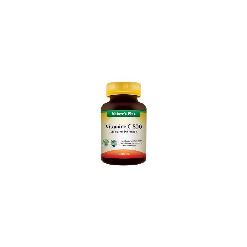 Vitamine C Naturelle 500 120 comprimés sécables 312,5% des AJR pour 1 cp Nature'Plus fatigue oxydati