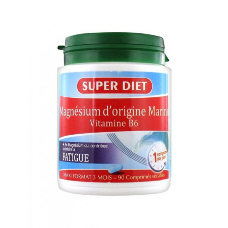 Magnésium Vitamine B6 90 cp SUPERDIET