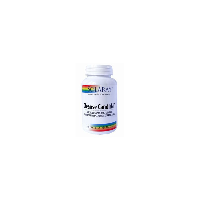 Cleanse Candida Solaray candidose candida albicans 