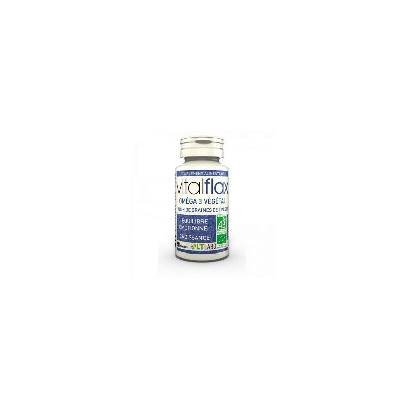 Vital Flax biologique riche en oméga 3, acide gras essentiels et vitamine E Vital Flax biologique riche en oméga 3, acide gras essentiels et vitamine E