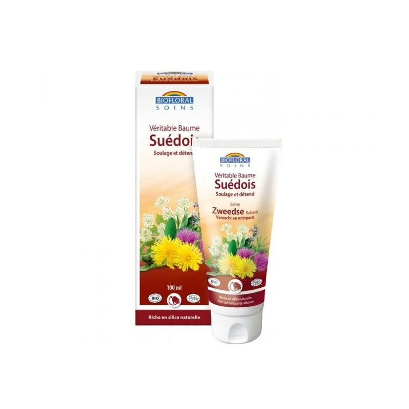 Baume du Suédois Maria TREBEN BIO Biofloral 100 ml Articulations douleurs crampes souplesse arthrose