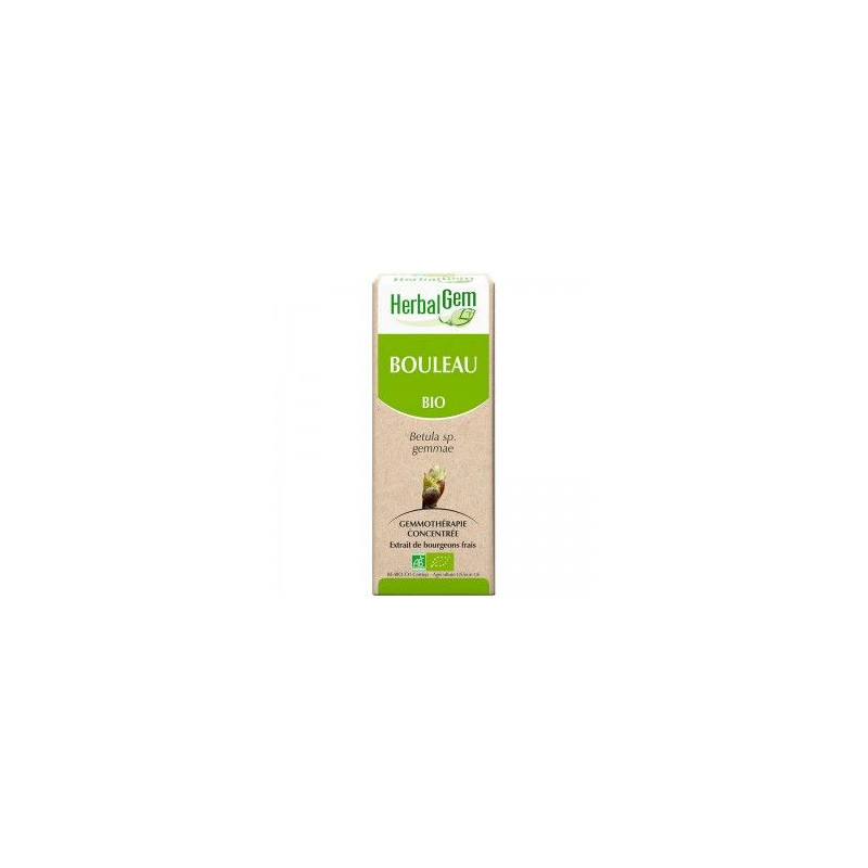BOULEAU Bio 50 ml Gemmothérapie Macérat glycériné de bourgeons de Bétula Herbalgem rein articulation BOULEAU Bio 50 ml Gemmothérapie Macérat glycériné de bourgeons de Bétula Herbalgem rein articulation