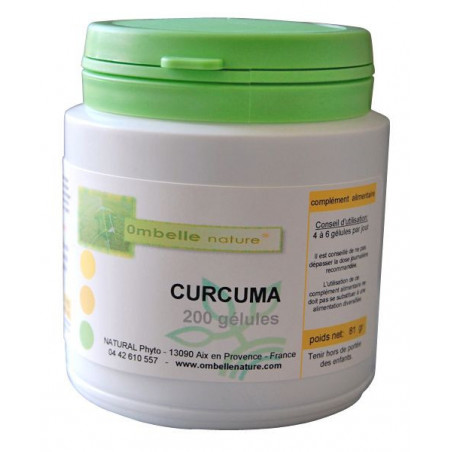 Curcuma - 200 gélules
