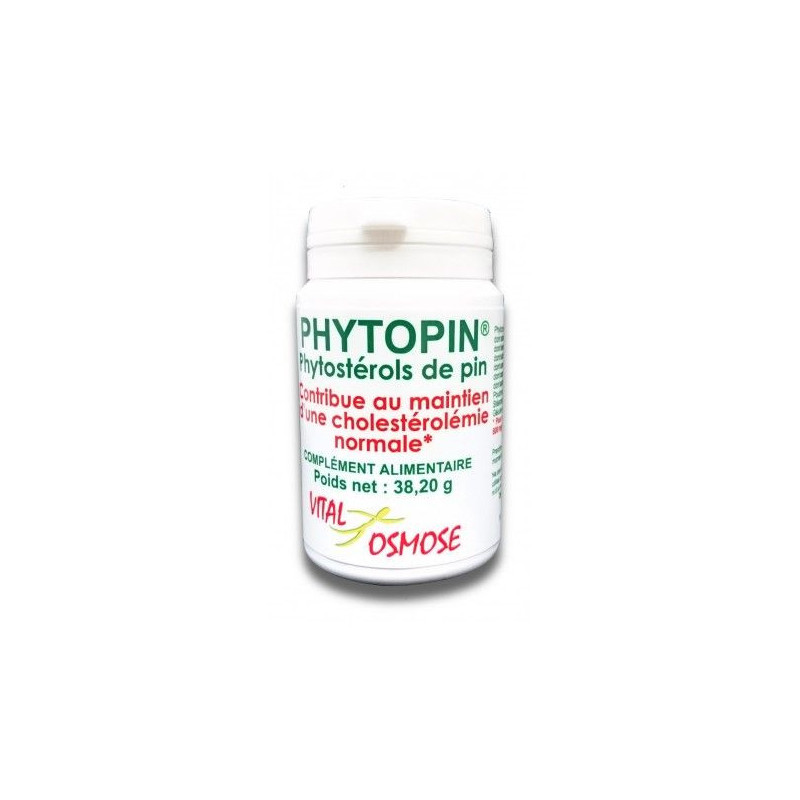 PHYTOPIN gélules vitalosmose Phytostérols de pin naturels coeur prévention cholesterol prévention ca PHYTOPIN gélules vitalosmose Phytostérols de pin naturels coeur prévention cholesterol prévention ca