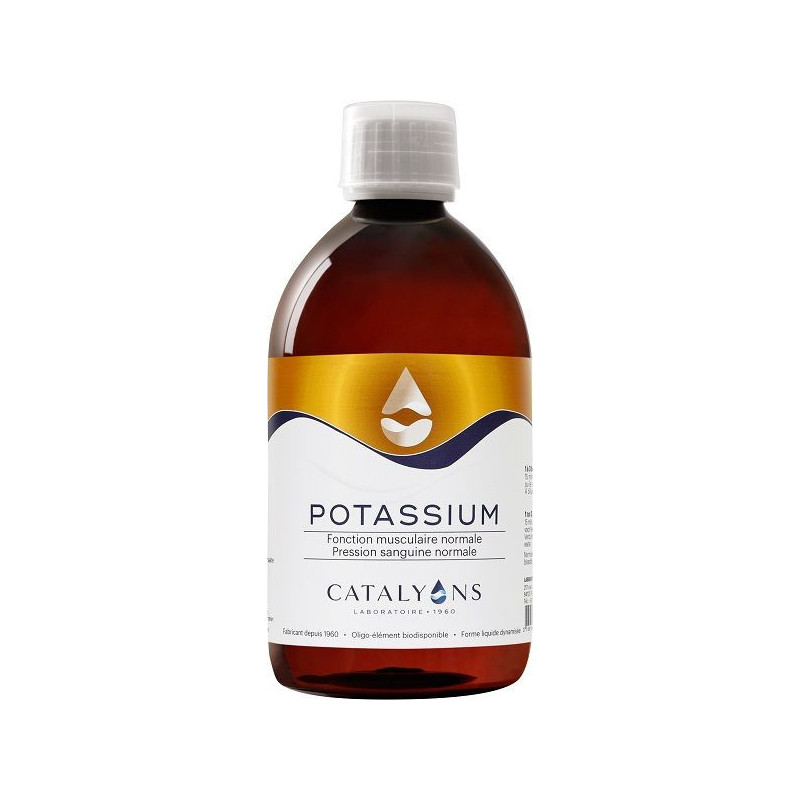 Potassium 500 ml catalyons hypokaliémie Potassium 500 ml catalyons hypokaliémie