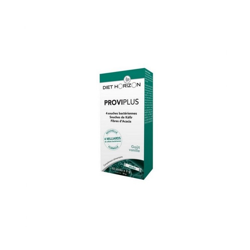 PROVIPLUS sticks DietHorizon probiotiques prébiotiques Souches de Kéfir encapsulées intestin irritab PROVIPLUS sticks DietHorizon probiotiques prébiotiques Souches de Kéfir encapsulées intestin irritab