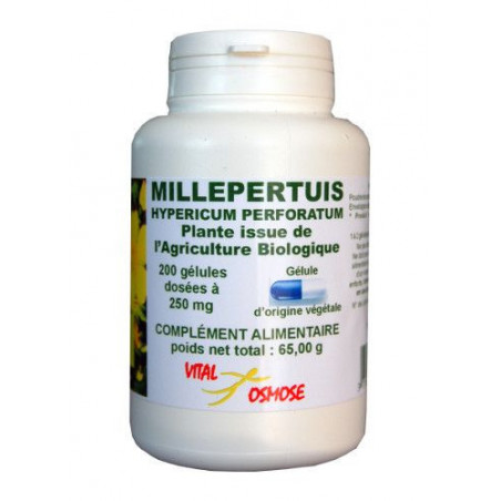 Millepertuis bio - 200 Gélules