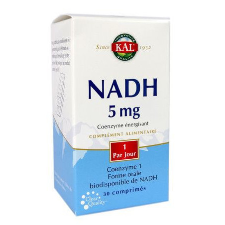 NADH Kal 5 mg 30 cp Solaray
