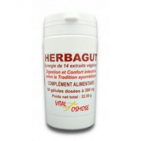 Herbagut - 60 gélules DDM...