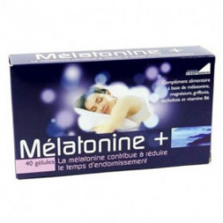 Mélatonine + - 40 gélules DDM 03/24