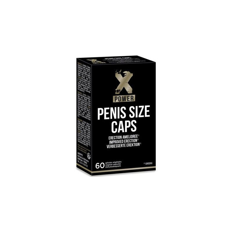 PENIS SIZE CAPS - 60 GELULES PENIS SIZE CAPS - 60 GELULES