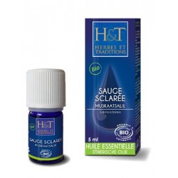 Huile essentielle Sauge Sclarée 5ml bio