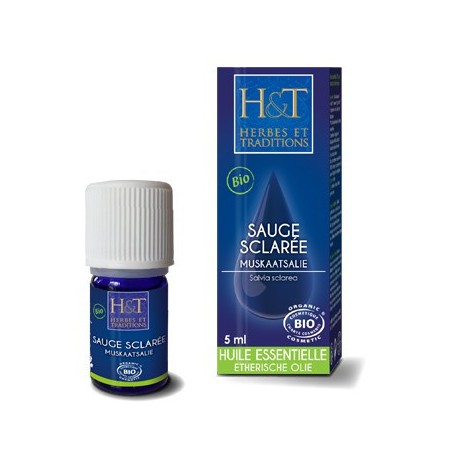 Huile essentielle Sauge Sclarée 5ml bio